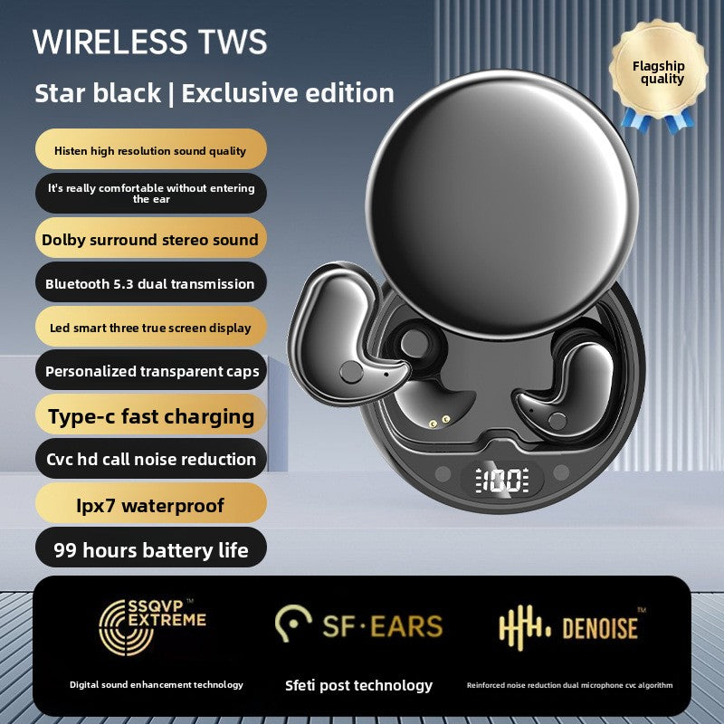 Mini invisible wireless Bluetooth headphones